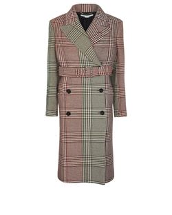 Stella McCartney Tweed Coat, Wool, Multi, UK10