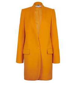 Stella McCartney Smart Coat, Wool, Orange, UK6, 3*