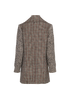 Stella McCartney Houndstooth Short Coat, back view