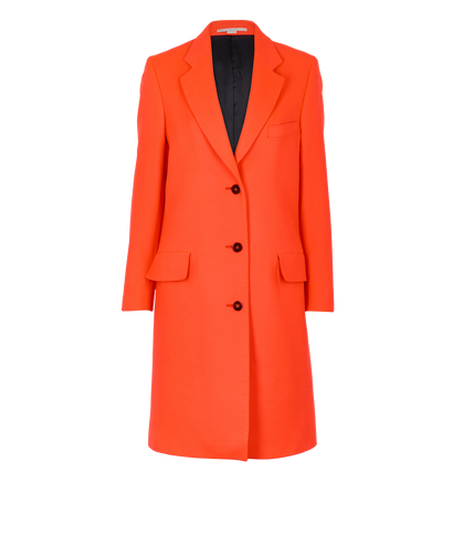 Stella McCartney Notch Lapel Coat, front view