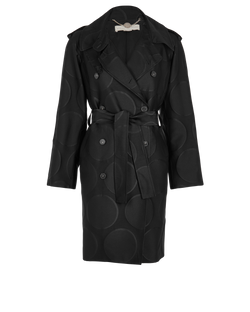 Stella McCartney Trench, Wool, Black, UK8, 2*