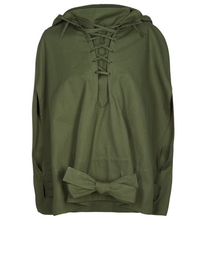 Valentino Hooded Cape, front view