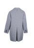 Valentino Check Coat, back view