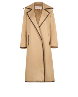 Valentino Trench Coat, Cotton, Beige, UK6, 3*