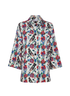RED Valentino Birds Print Coat, front view