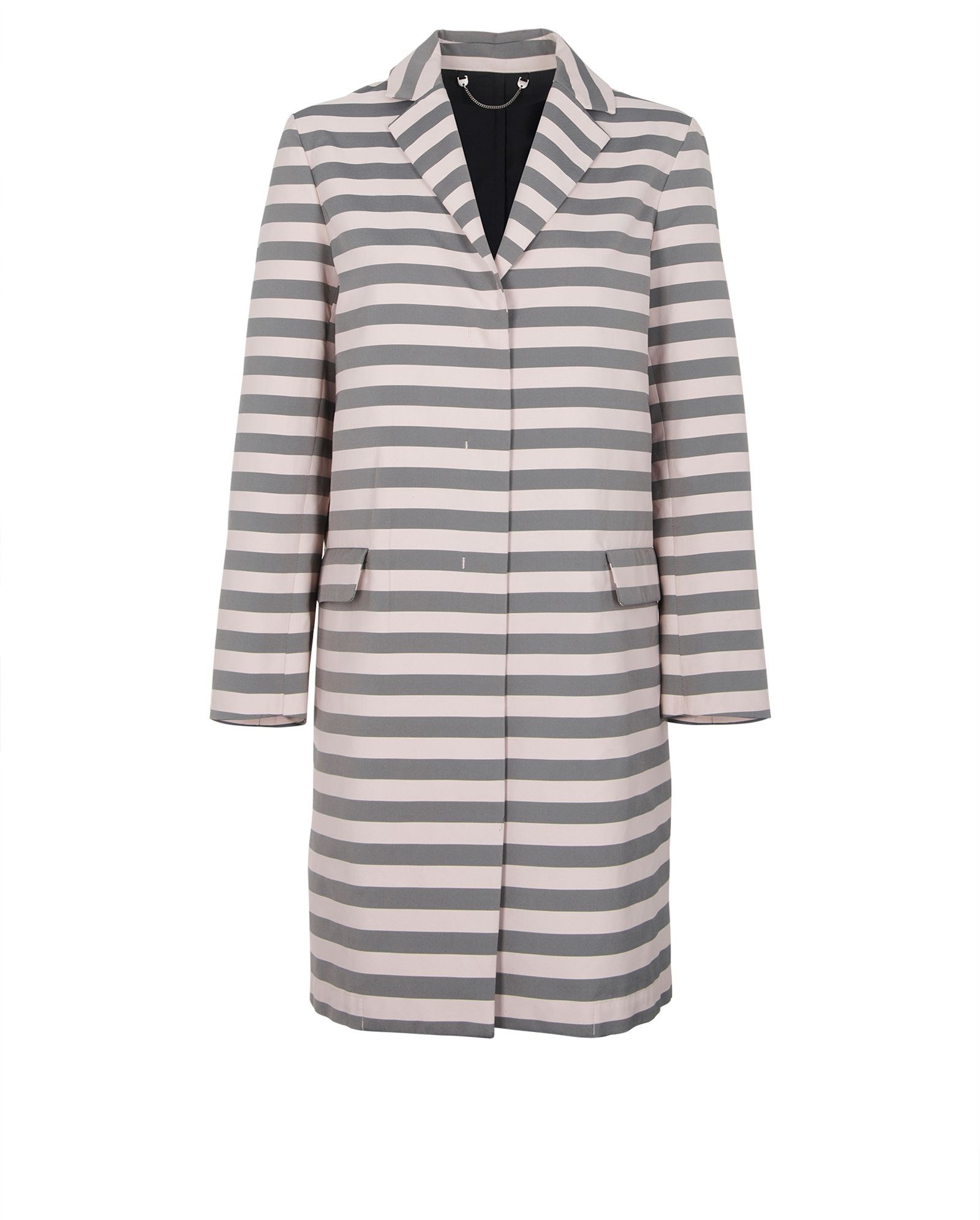 Weekend MaxMara Striped Coat, Coats Designer Exchange Buy Sell Exchange