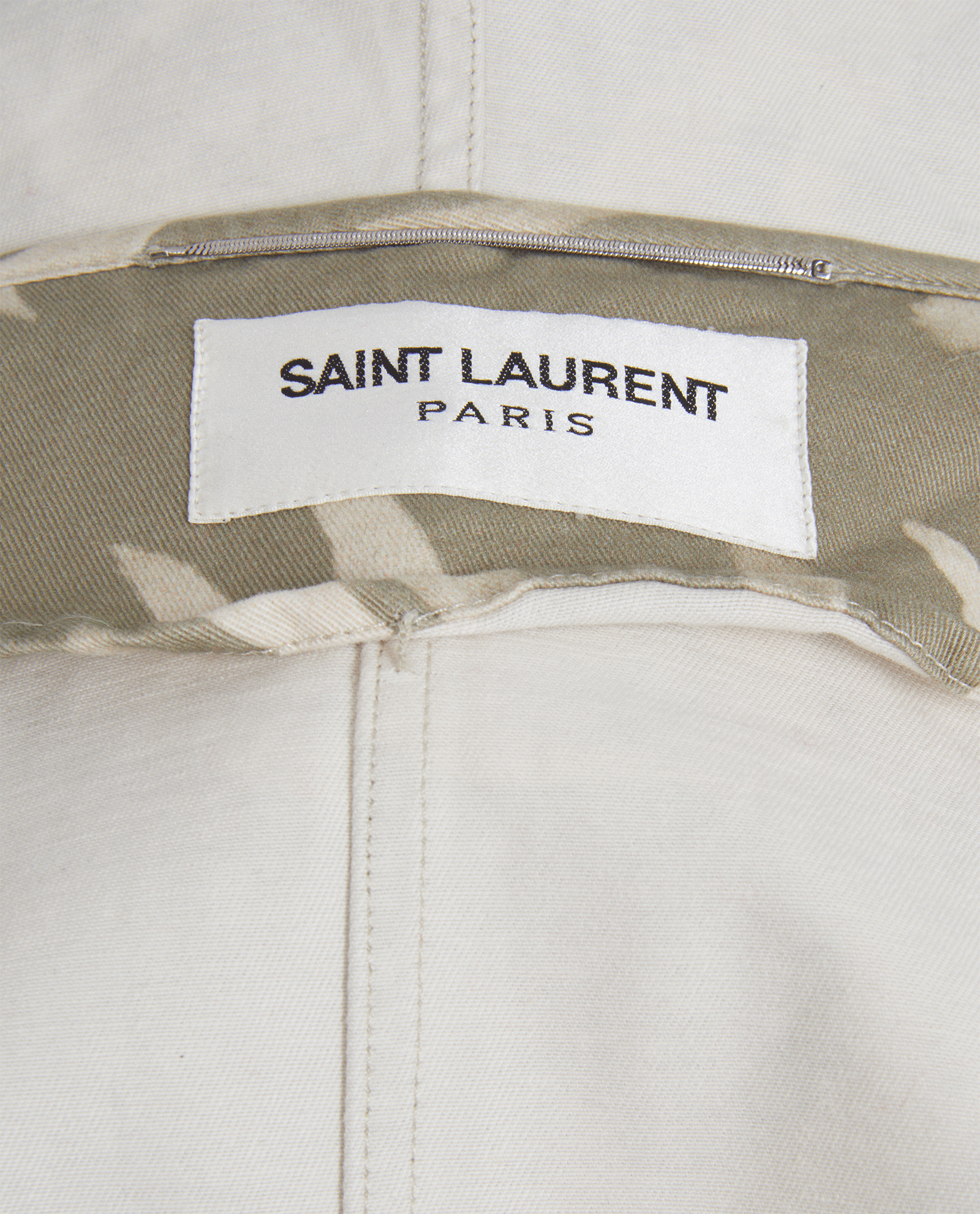 Saint Laurent Camo Parka, &pound;250, Clothing, Beige/Green, Cotton, Other view
