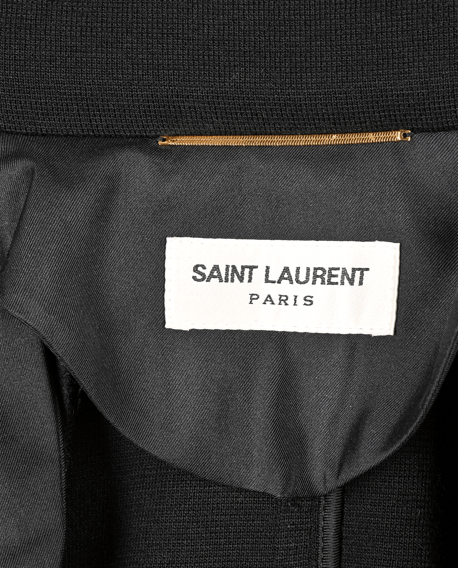 Saint Laurent Belted Coat, &pound;495, Clothing, Black, Wool, Other view