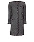 Chanel Paris - Edinburgh Tweed Coat, front view