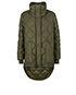 Burberry Diamond Quilted Hooded Coat, front view