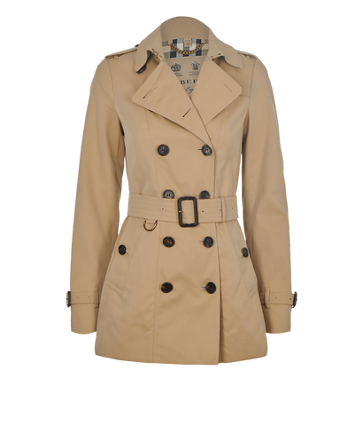 Burberry the sandringham short trench coat online