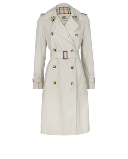 Burberry Trench Coat, Cotton, Beige, UK8, 2*