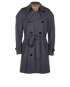 Burberry Chelsea Trench Coat, &pound;620, Clothing, Grey, Cotton, Front view