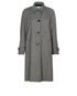 Prada Button Trench Coat, front view