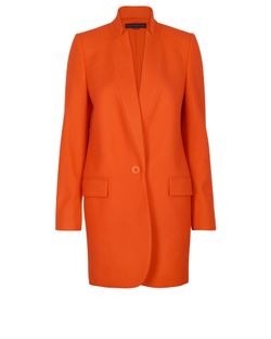 Stella McCartney Mid length Coat, Wool, Orange, UK8, 3*