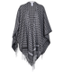 Christian Dior Oblique Poncho, front view