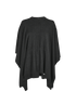 Valentino Lace Detail Poncho, front view