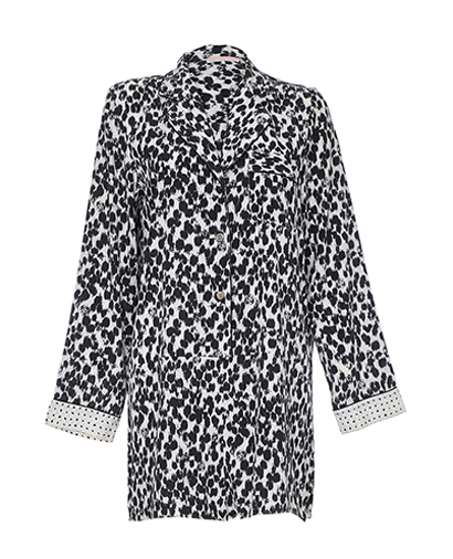 Stella McCartney Animal Print Playsuit, front view