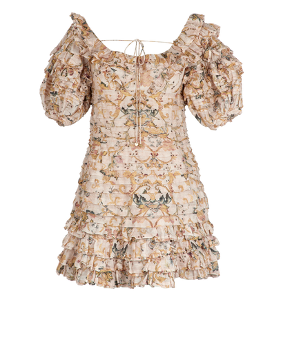 Zimmermann Ruffle Mini Dress, front view