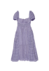 Self-Portrait Lace Long Dress, front view