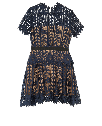 Self-Portrait Lace Dress, front view