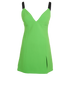 Dolce & Gabbana Mini Dress, &pound;210, Clothing, Green, Polyester (Polymer)/Wool, Front view
