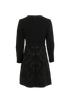 Stella McCartney Jacquard Dress, &pound;230, Clothing, Black, Viscose/Wool, Back view
