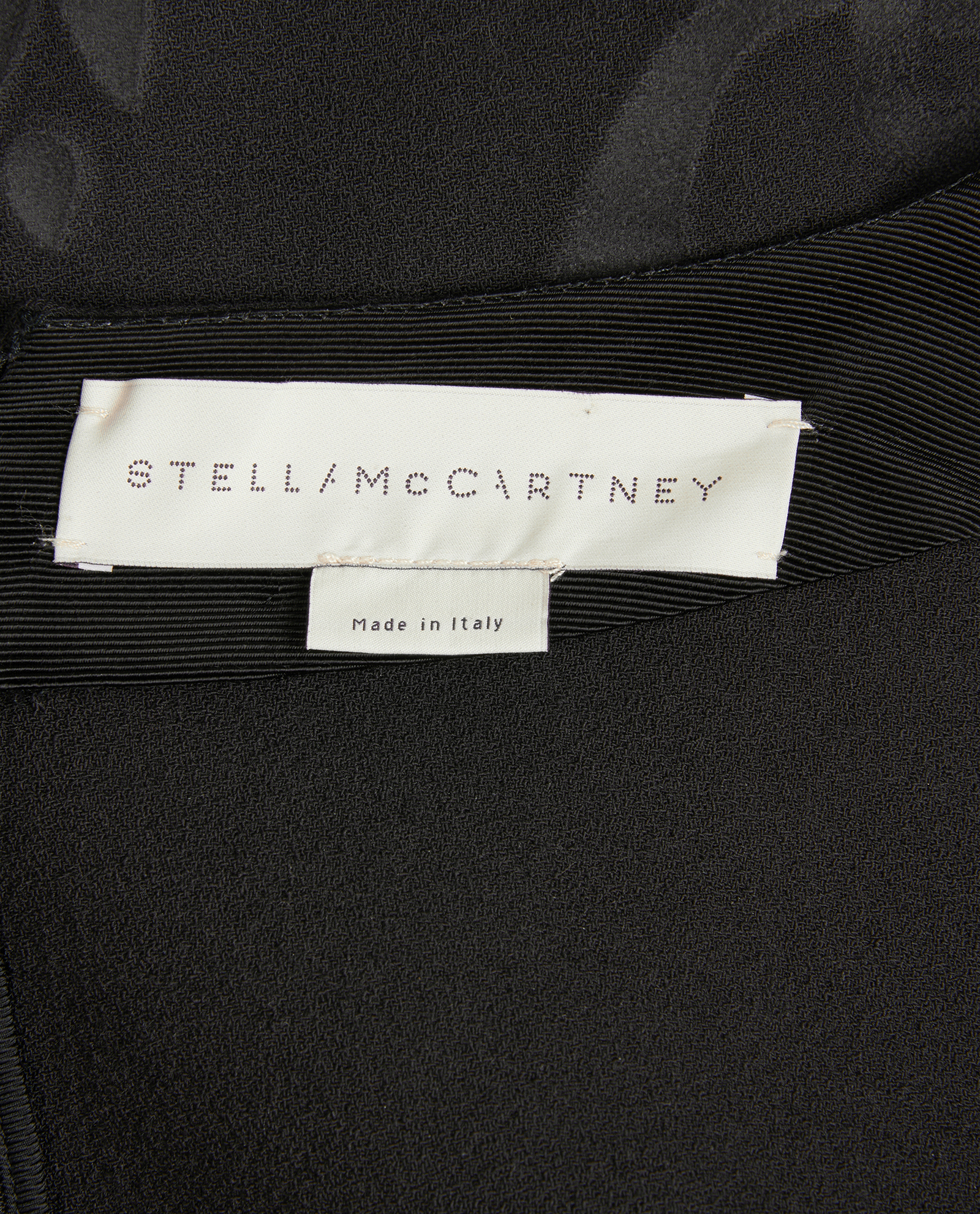 Stella McCartney Jacquard Dress, &pound;230, Clothing, Black, Viscose/Wool, Other view