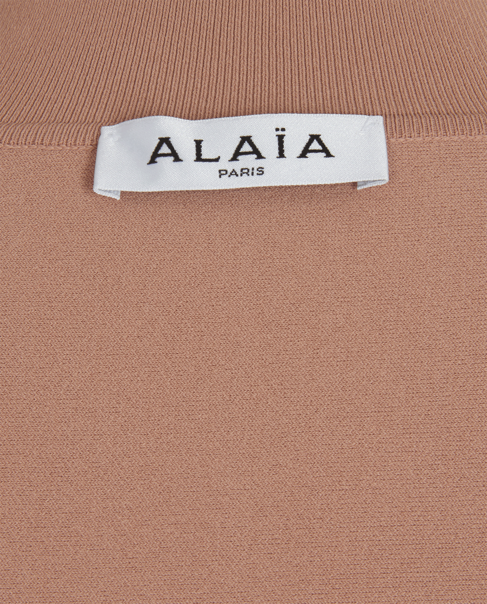 Alaia Angia Stretch Knit Dress, &pound;550, Clothing, Beige, Viscose, Other view