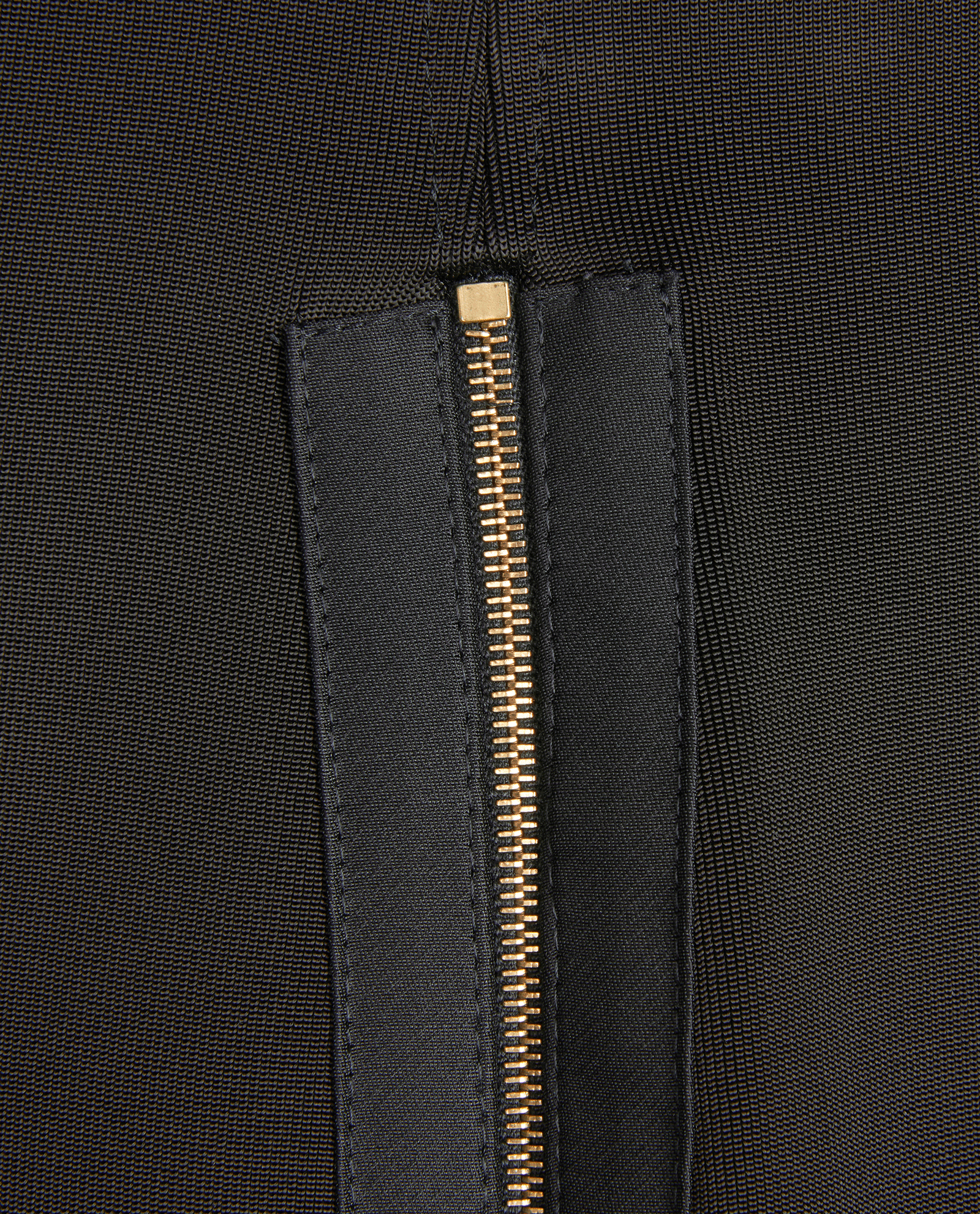 Louis Vuitton Zip-Detailed Long Sleeves Dress, &pound;230, Clothing, Black, Viscose, Other view