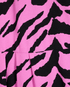 Saint Laurent Zebra Mini Dress, &pound;150, Clothing, Black/Pink, Viscose, Other view