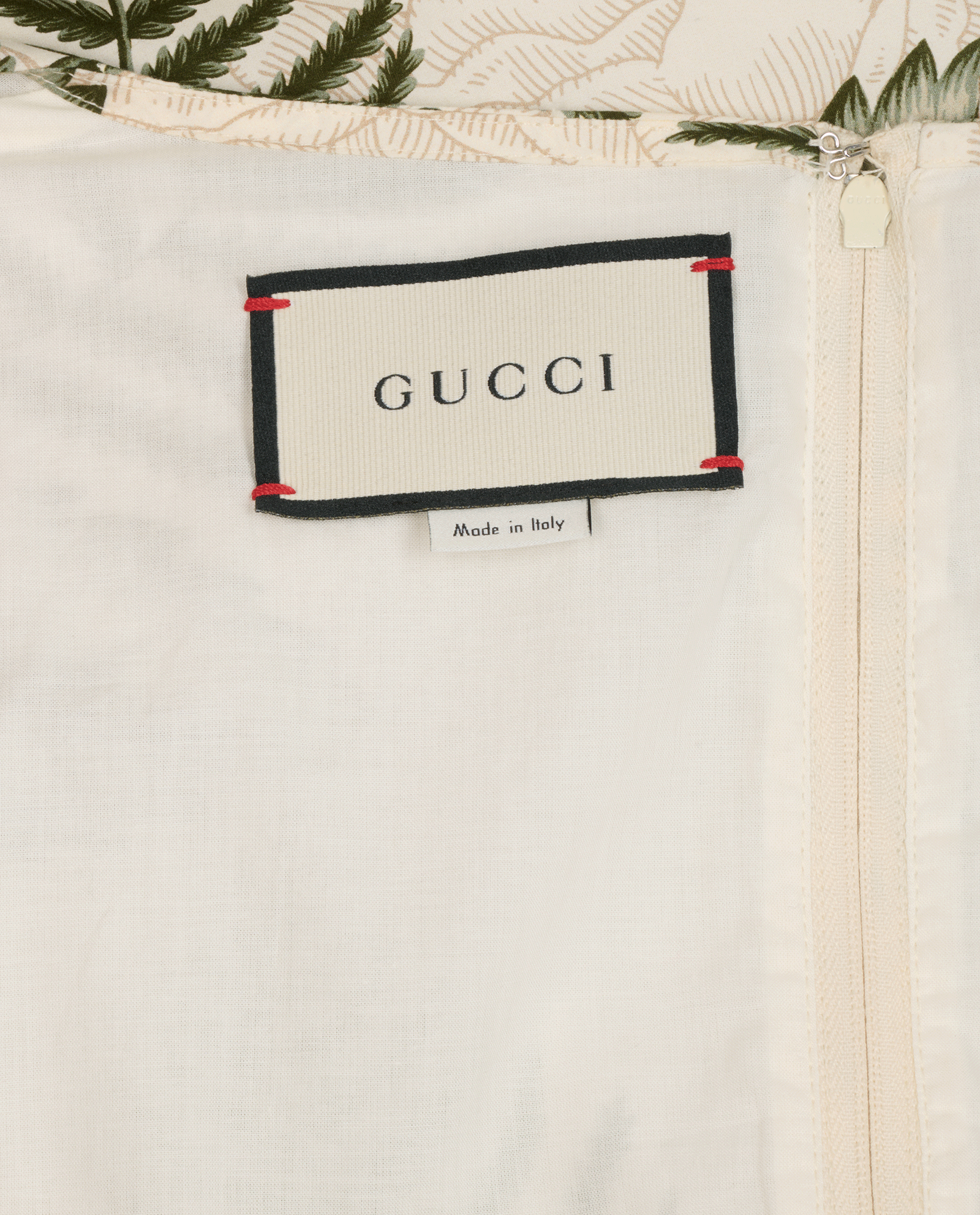 Gucci Hawaiian Floral Dress, &pound;295, Clothing, Cream, Cotton, Other view