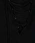 Stella McCartney Lace-Up Long Sleeves Dress, &pound;180, Clothing, Black, Viscose, Other view