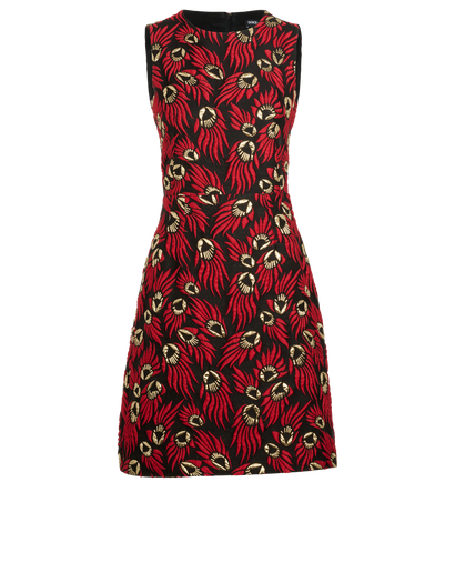 Dolce & Gabbana Mini Embellished Dress, &pound;210, Clothing, Black/Red, Polyester (Polymer), Front view