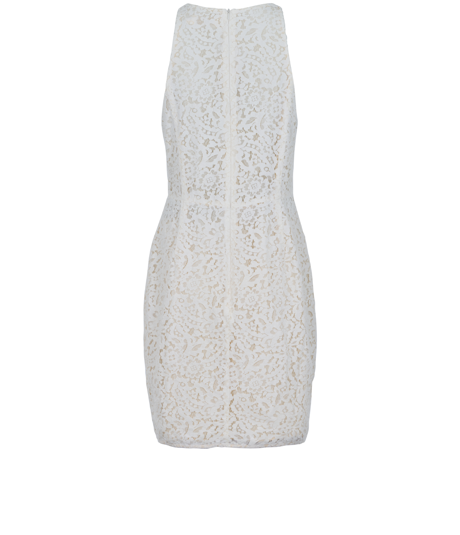 Zimmermann Lace Knot Sleeveless Dress, &pound;70, Clothing, Cream, Cotton/Nylon, Back view