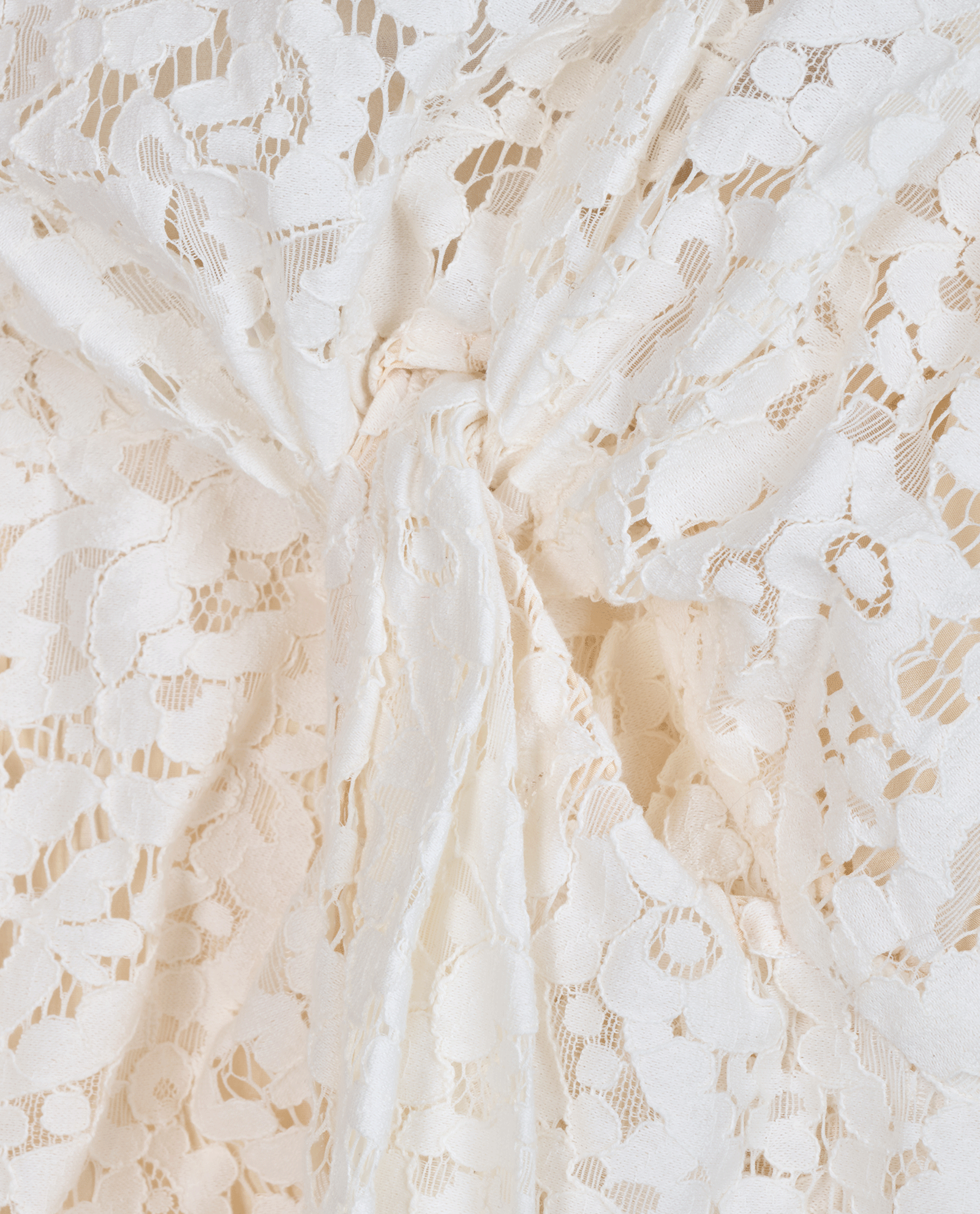Zimmermann Lace Knot Sleeveless Dress, &pound;70, Clothing, Cream, Cotton/Nylon, Other view