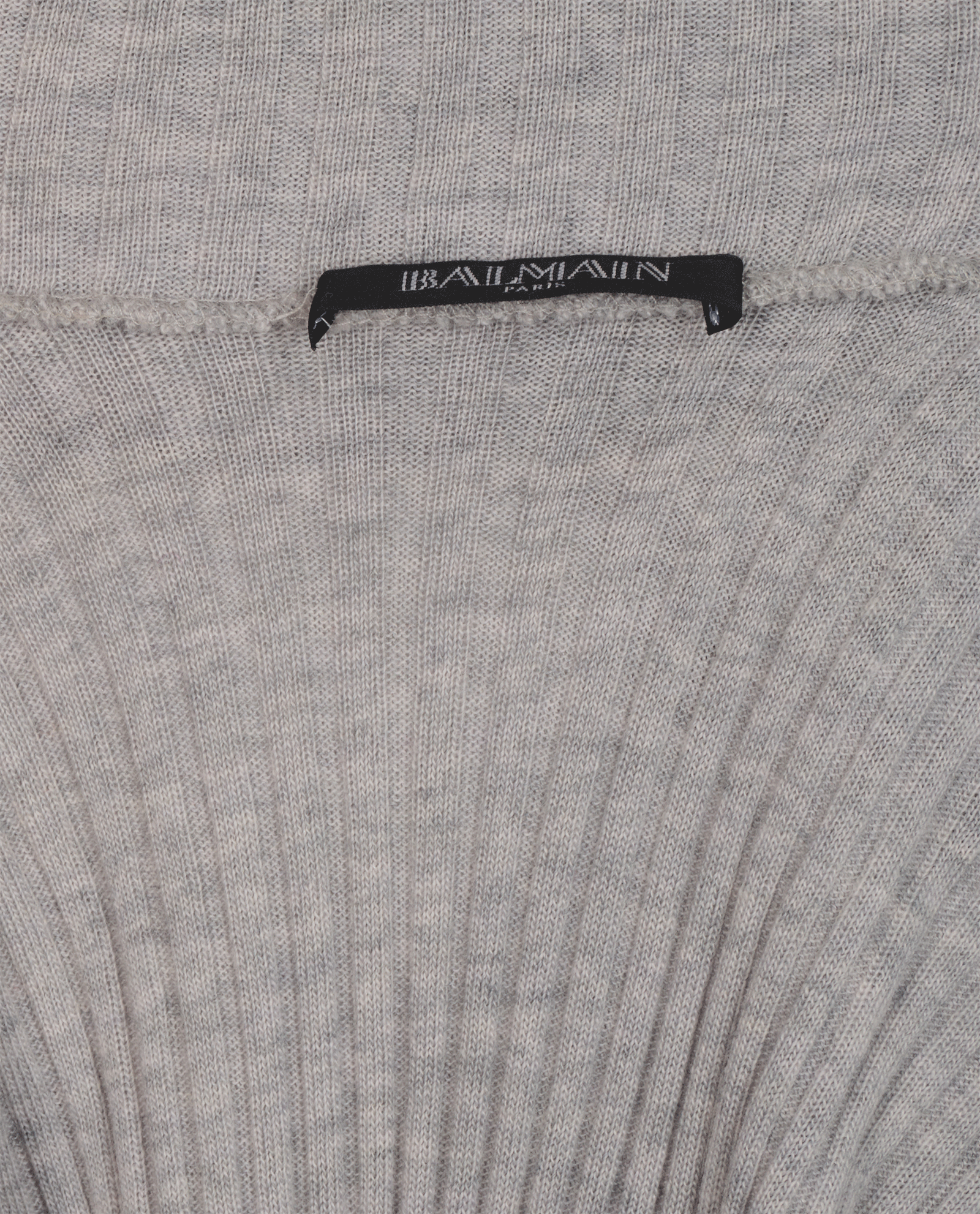 Balmain Stretchy Maxi Dress, &pound;220, Clothing, Grey, Wool, Other view