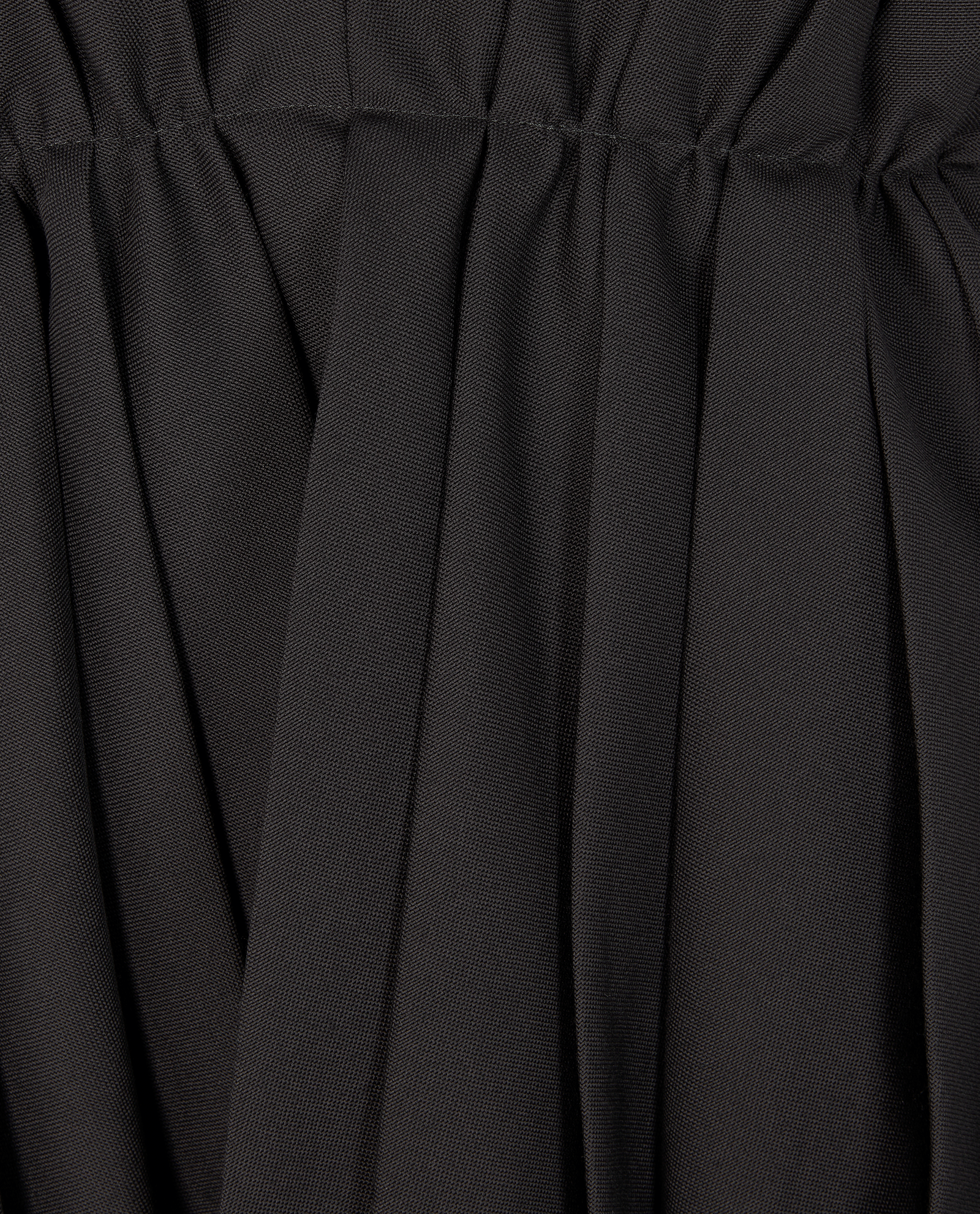 Gucci Pleated Mini Dress, &pound;275, Clothing, Black, Wool, Other view