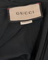 Gucci Pleated Mini Dress, &pound;275, Clothing, Black, Wool, Other view