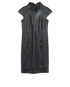 Chanel Midi Dress, &pound;595, Clothing, Black, Leather, Front view