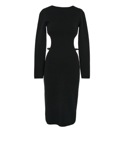 Gucci Cut-Out Dress, &pound;450, Clothing, Black, Cotton, Front view