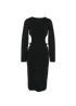 Gucci Cut-Out Dress, &pound;450, Clothing, Black, Cotton, Front view