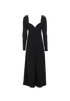 Self-Portrait Pleated Dress, &pound;160, Clothing, Black, Polyester (Polymer), Back view