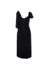 Prada Midi Dress, &pound;220, Clothing, Black, Acetate, Front view
