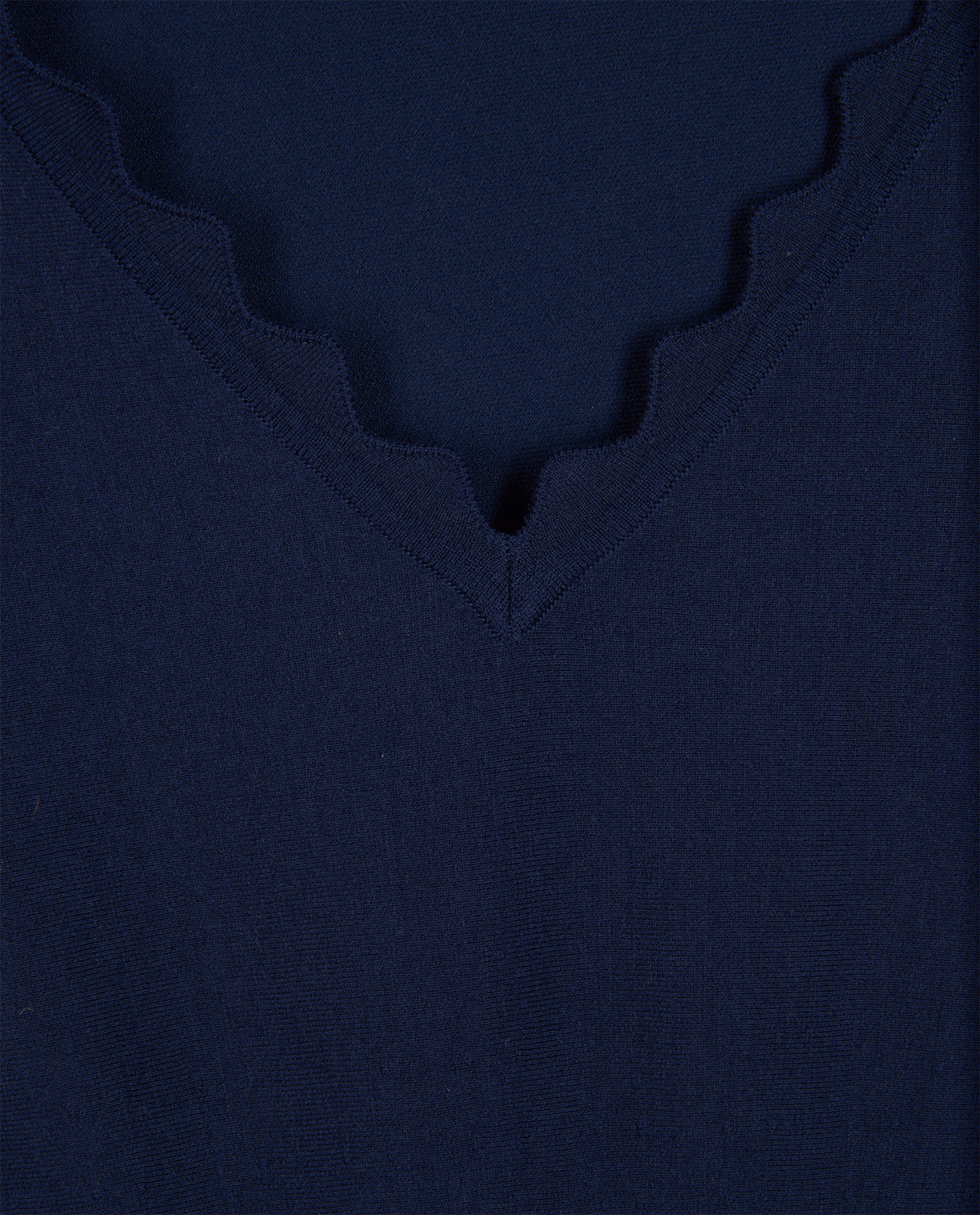 Alaia Venus D'Hiver Dress, &pound;350, Clothing, Navy, Viscose/Wool, Other view