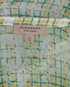 Burberry Scribble Check Print Dress, £190, Clothing, Green, Silk, Other view