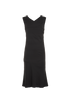 Joseph Midi Sleeveless Dress, &pound;70, Clothing, Black, Silk, Front view