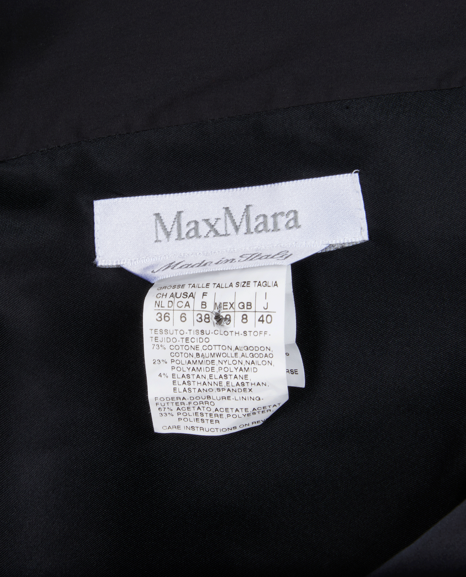 Max Mara Ruched Sleeveless Dress, &pound;120, Clothing, Black, Cotton, Other view