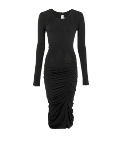 Victoria Beckham Midi Dress, Poly, Black. UK8, 2*