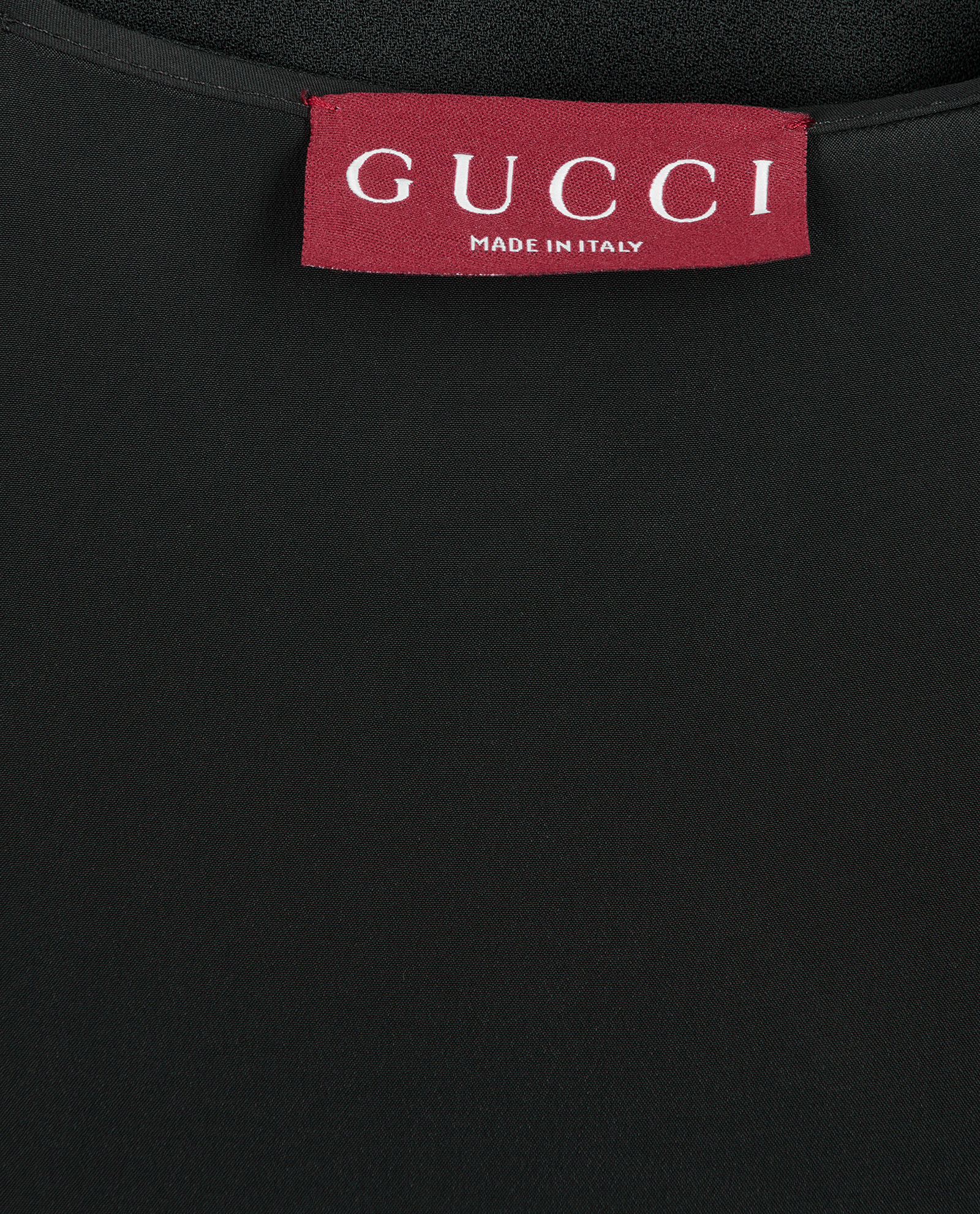 Gucci One Sleeved Dress, &pound;390, Clothing, Black, Polyester, Other view